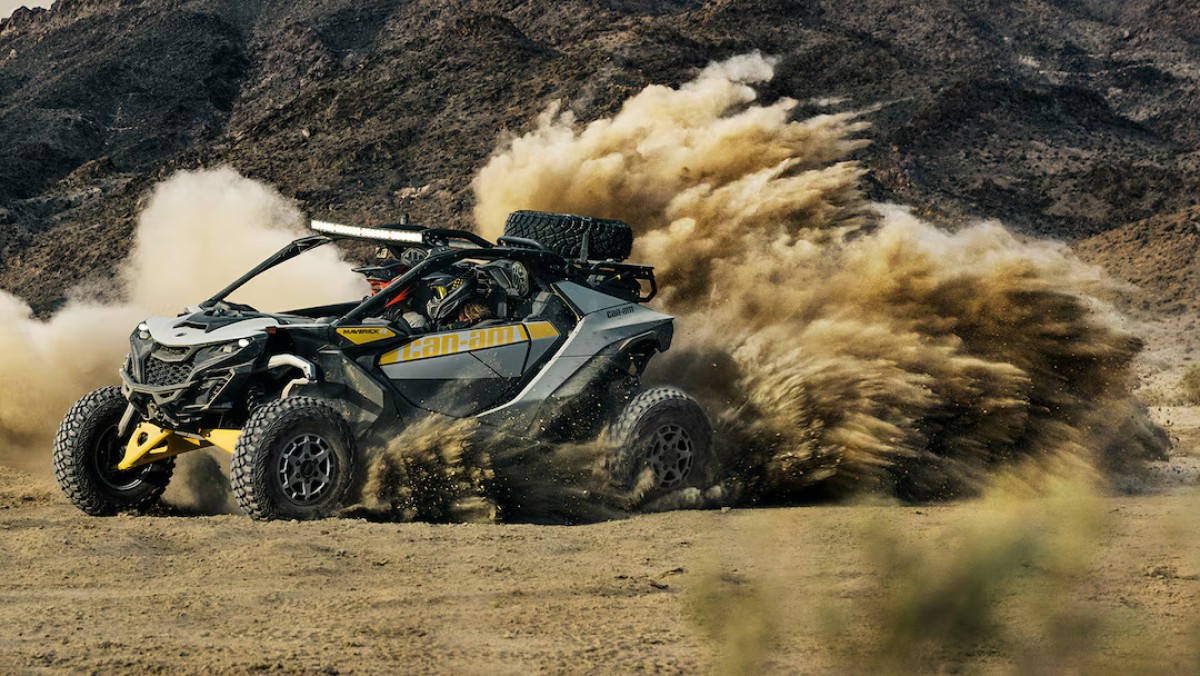 2024 Can Am Maverick R drift